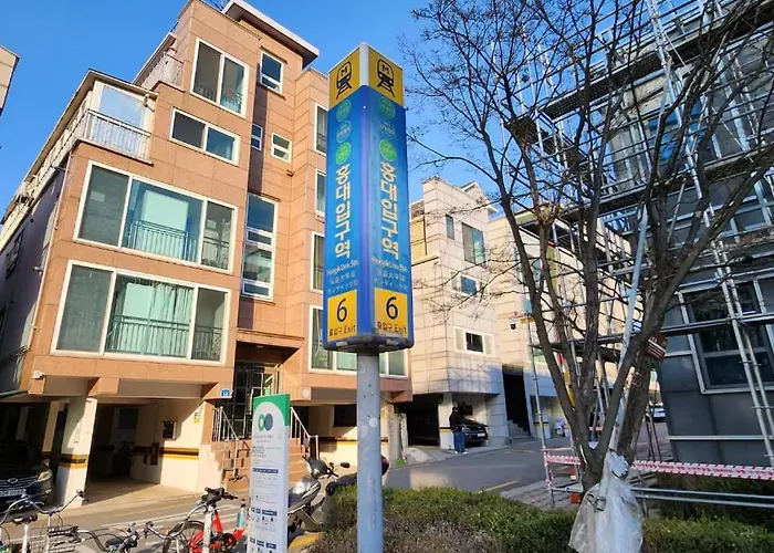 Апартаменты 철길공원옆 계단 Railway Park 3-room Staircase *